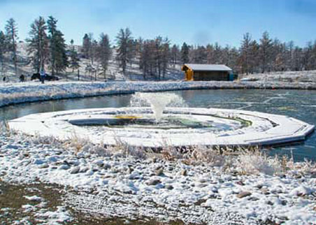 Wastewater: Achieving Significant Year-Round Nutrient Removal in Aerated Wastewater Lagoons